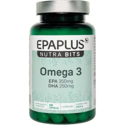 Complemento alimenticio Omega 3 100 cápsulas Nutrabits