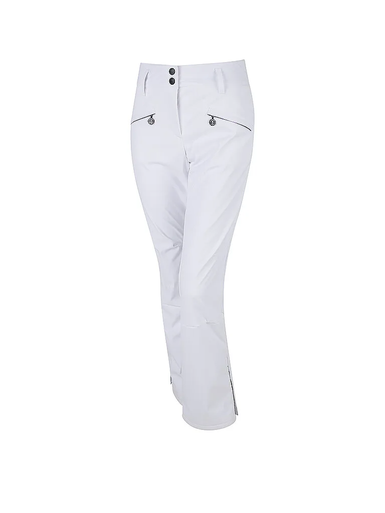 Pantaloni da sci imbottiti da donna bianco 38 - Sportalm - FashionsVida