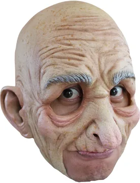 Opa Maske Alter Mann Accessoire hautfarben - KARNEVAL-MEGASTORE - FashionsVida