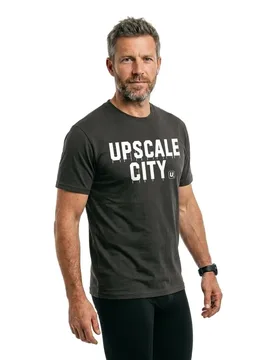 Maglietta A Maniche Corte Upcity Heavy Oversized Black XL - Mister TEE - FashionsVida