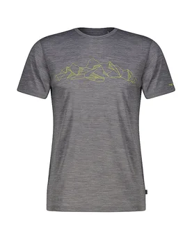T-shirt de sport Laholm Woolmix gris XXL - Meru - FashionsVida