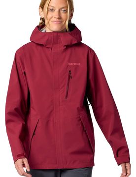 Precip evo pro chaqueta impermeable mujer Rojo