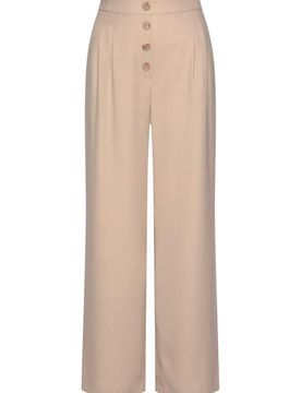 LASCANA Pantalón camelo
