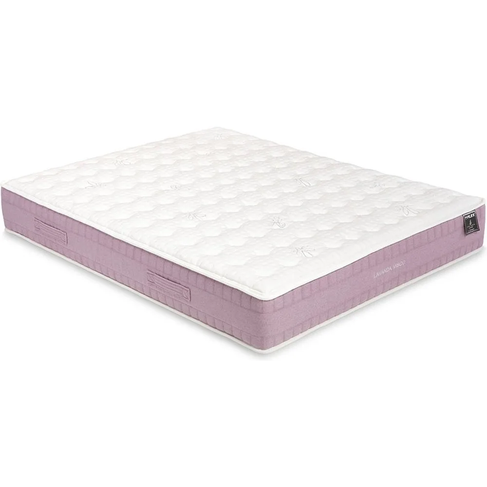 Colchón de HR + viscoelástica Lavanda Visco - Flex - FashionsVida