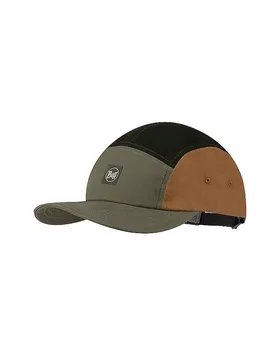 Kappe 5 Panel Venture UV50 olive B - Buff - FashionsVida