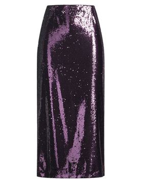 Midi-Rock Damen Violett 34,36,40 Damen