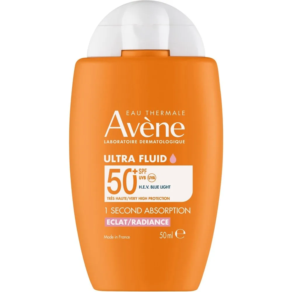 Protector Solar Facial Eau Thermal Ultra Fluido Radiance SPF50+ 50ml - Avène - FashionsVida