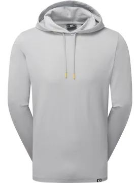 Hoodie Ottoman Jacquard, grau s - FootJoy - FashionsVida