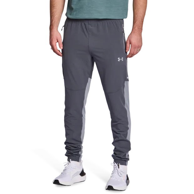 Utility Winterized Men Pants - Grey - Size S - Poly Woven - Grey - Size: Small - Under armour - FashionsVida