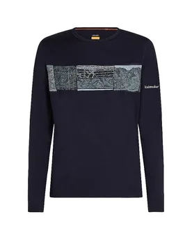 Maglia intima da uomo Elevation 200 Oasis blu M - Icebreaker - FashionsVida