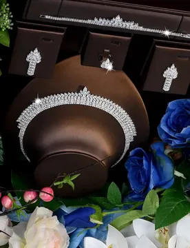 HIBRIDE New Beautiful and Charming stereo Necklace Bracelet Set Women's Light Luxury Clothing Wedding Bridal Holiday Gift S-1128 - Aliexpress - FashionsVida