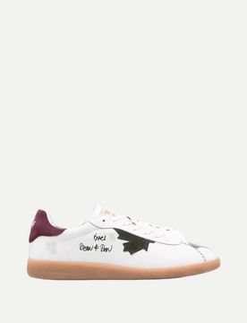 Sneaker Rebels aus Nappaleder Weiß 42,5