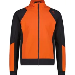 With Detachable Sleeves Herren Funktionsjacke, orange 54