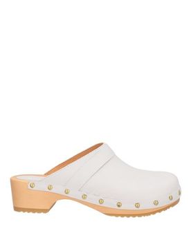 Mules & Zuecos Mujer Hueso 37 Mujer