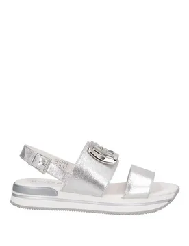 Sandale Damen Silber 35.5 Damen - Hogan - FashionsVida
