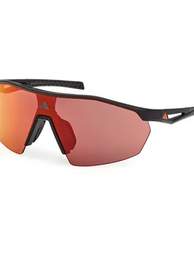Sport Occhiali Da Sole Anemos Light S Matte Black 0002L Roviex Mirror/CAT3 - Adidas - FashionsVida