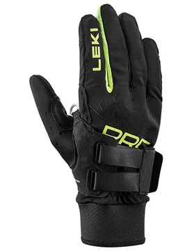 Gants Prc Shark Black / Neon Yellow 9 - Leki Alpino - FashionsVida