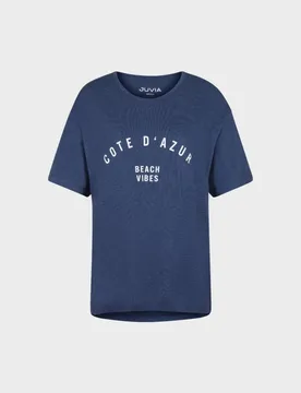 Aleyna CO Slub T-Shi female - L - FashionsVida
