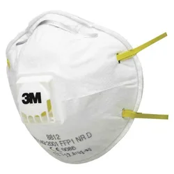 Ffp1 Face Mask 10 Units White / Yellow One Size unisex