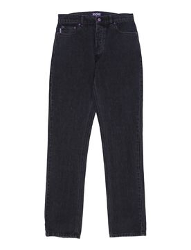Jeans Uomo Pockets Regular Denim Black