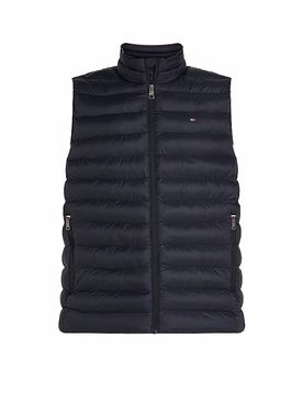 Steppgilet blau XXL herren