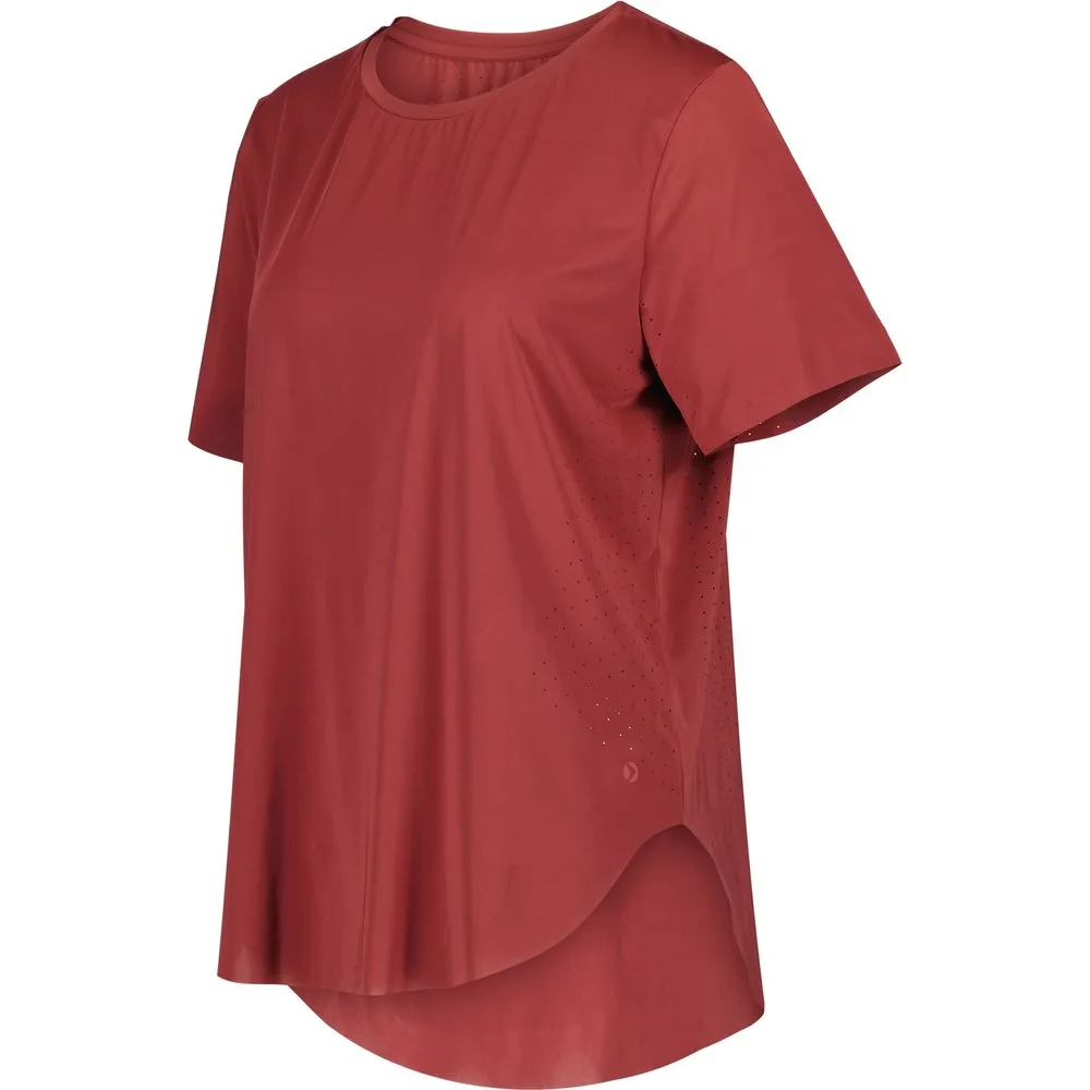 Camiseta de manga corta microperforada de training de mujer - Boomerang - FashionsVida