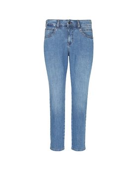 Jeans Slim Fit 7/8 blau 46/L27 damen