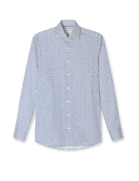 Chemise Slim Fit bleu marine 43 - Olymp Level Five - FashionsVida