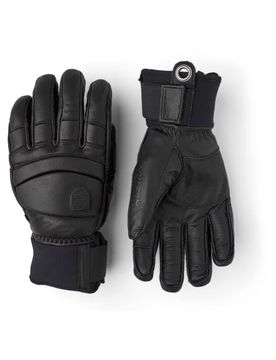 Leder Skihandschuhe Fall Line Glove Black/Black für Herren aus Leder Größe 11 schwarz