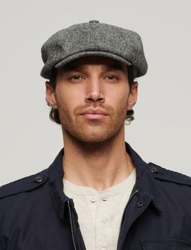 Superdry Herren Schirmmütze Dunkelgrau - Größe: One Größe