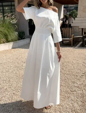 Summer New Women's Classic Elegant Off Shoulder Dress - Aliexpress - FashionsVida