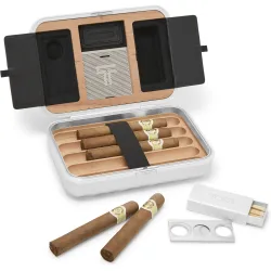 Estuche para puros 19 Degree Aluminium de aluminio