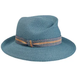 Simone Raffia Hat by - blue - Damen - Size: One Size