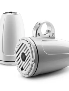 M6-770etxv3-gw-c-gwgw M6 Marine Enclosed Coaxial Classic Speaker Gloss White 100W unisex - JL Audio - FashionsVida