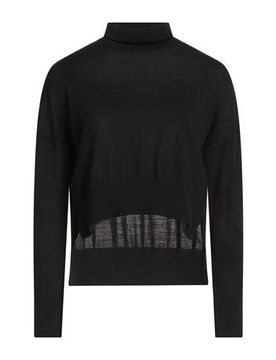 Rollkragenpullover Damen Schwarz L,M,S,XS Damen