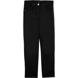 Pantalón de mujer con tiro alto de corte 7-8