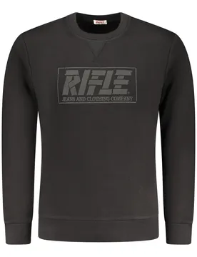 Herren LANGARM-SWEATSHIRT Schwarz RFF415_NENERO