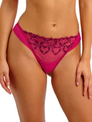 Womens Laurine Brazilian - Pink Polyamide - Size X-Large