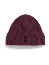 Mütze - Haube NILDAAO COTTON dunkelrot damen