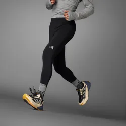 Leggings da running Ultimate Conquer the Elements AEROREADY Warming L Black