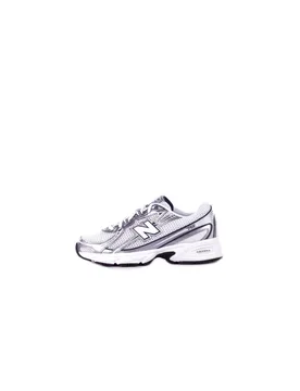 New Balance Sneakers White silver - New Balance - FashionsVida