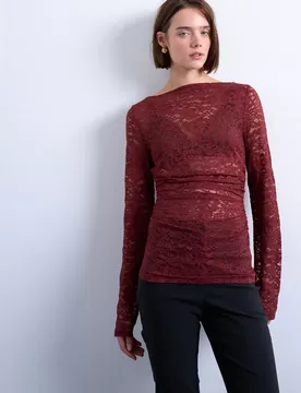 TSWILMA LACE TOP JSR female