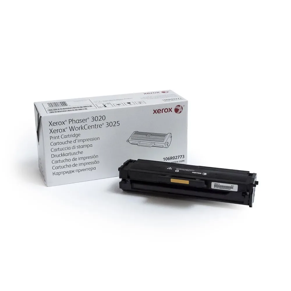 Toner 3020/bi Black One Size unisex - Xerox - FashionsVida