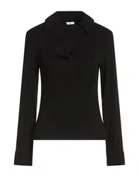 COURRÈGES Poloshirt Damen Schwarz L,M,XS Damen