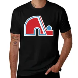Quebec Nordiques Vintage Logo Classic T-Shirt Casual All Match Short Sleeve T-Shirt