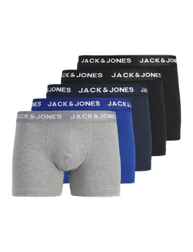 Pack Cotton Rich Trunks Black Mix male - Jack & jones - FashionsVida