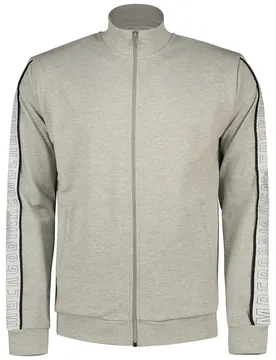 Veste De Survêtement Bmf0841 Grey Melange Mid / Ligh S