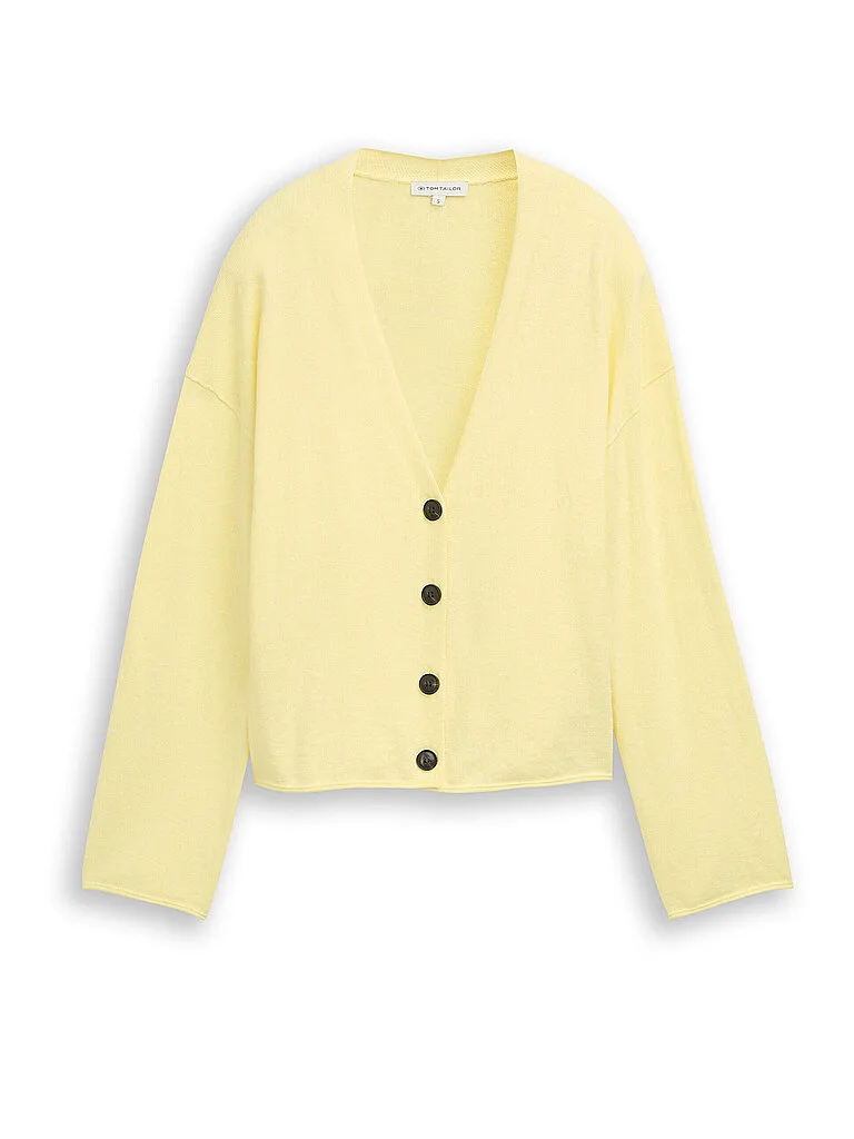 Tom Tailor Cardigan jaune M - Tom tailor - FashionsVida