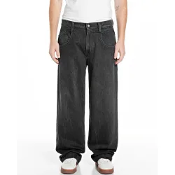 Vaquero de hombre de algodón relaxed fit