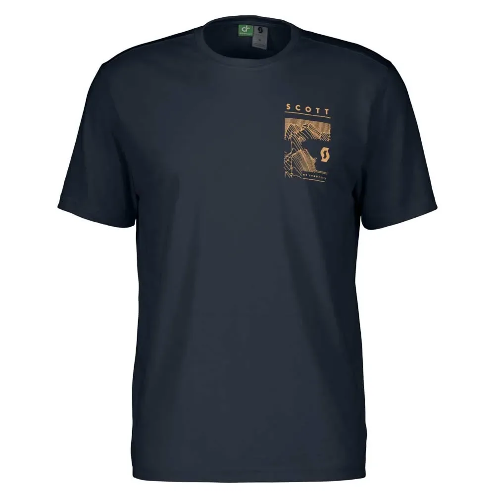 Maglietta A Maniche Corte Defined Dri Dark Blue L - Scott - FashionsVida